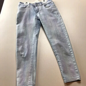 Levi's Cropped Denim Legging. Capris. Girls 10 Jeans Light Wash